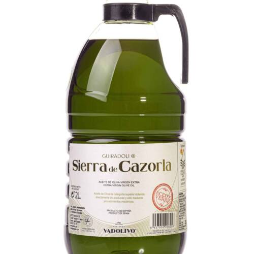 botella 2l de aceite premium de oliva virgen extra picual de la Sierra de Cazorla Guiradoli