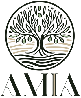 logotipo de aceite virgen extra de jaen Amia moviles retina