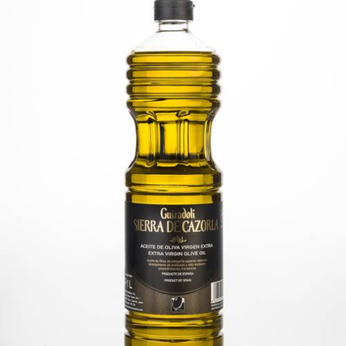botella 1l de aceite de oliva virgen extra picual de la Sierra de Cazorla de Guiradoli