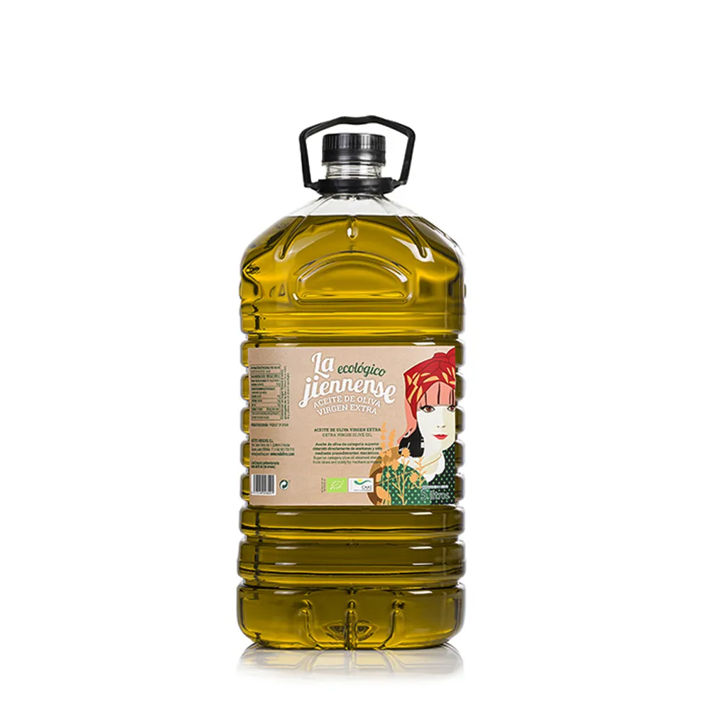 Caja 3 garrafas 5l de aceite de oliva virgen extra picual de la jiennense